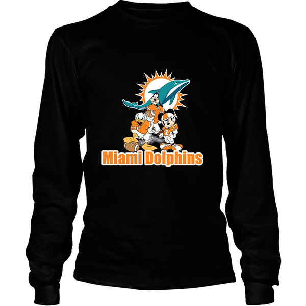 Cartoon Movie T Shirt, Miami Dolphins T Shirt - Long Sleeve Tees – Premium Fan  Store