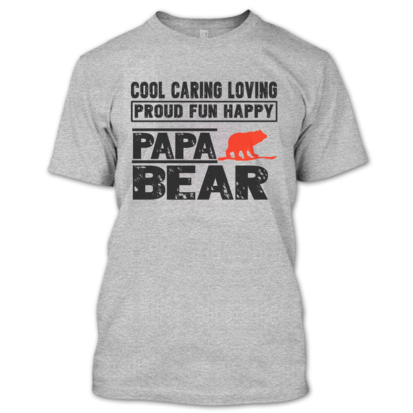 Proud Papa Bear T-Shirt