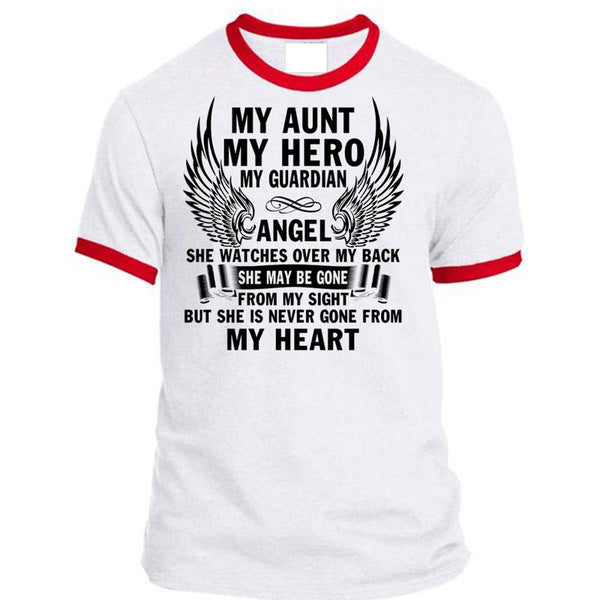 My Aunt My Guardian Angel T Shirt, I Love My Aunt T Shirt, Awesome