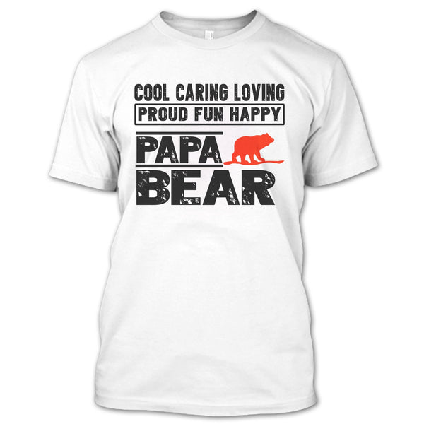 Proud Papa Bear T-Shirt