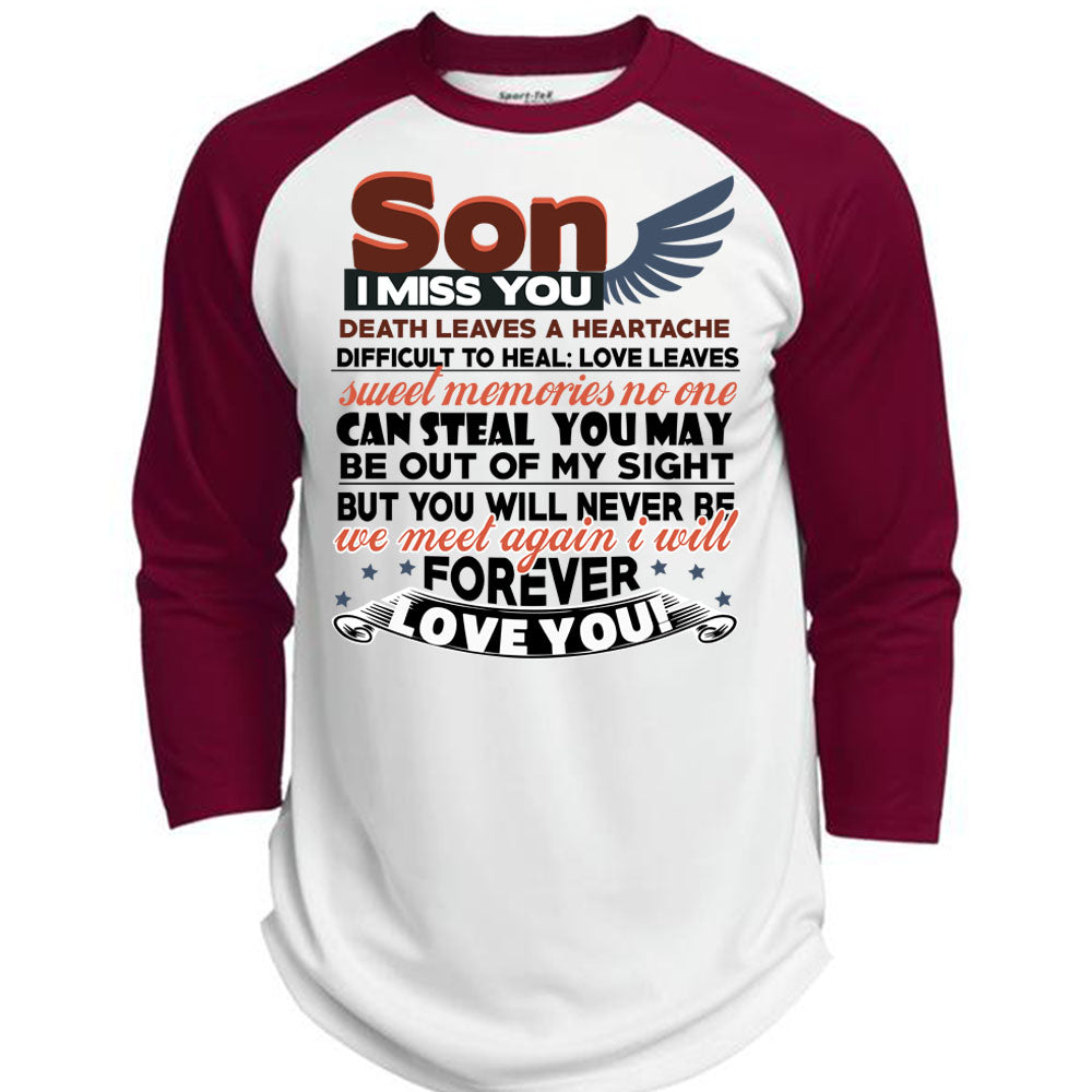 Son I Miss You T Shirt, I Love My Son T Shirt, Awesome T-Shirts (Polye –  Premium Fan Store