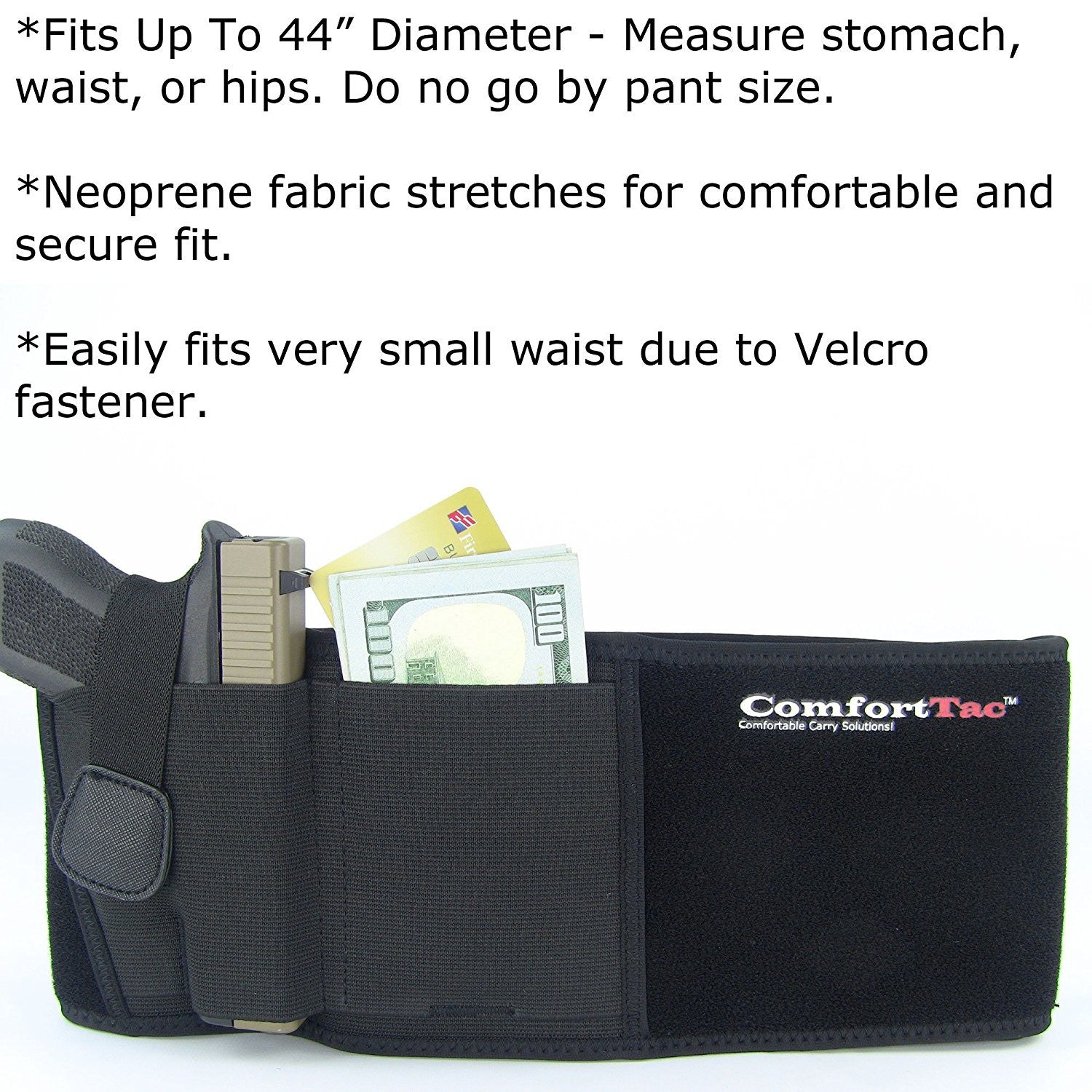 Ultimate Belly Band Holster for Concealed Carry Gun Pistols Revolvers  Bodyguard - AliExpress
