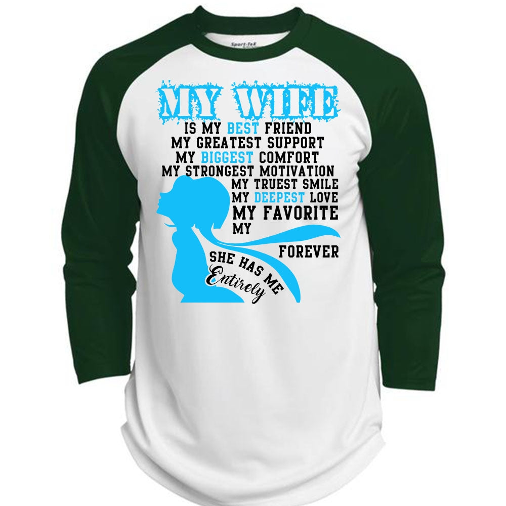 My Wife Is My Best Friend T Shirt, I Love Wife T Shirt, Awesome T-Shir –  Premium Fan Store