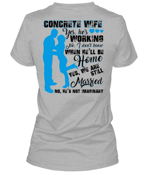 concrete wife shirt